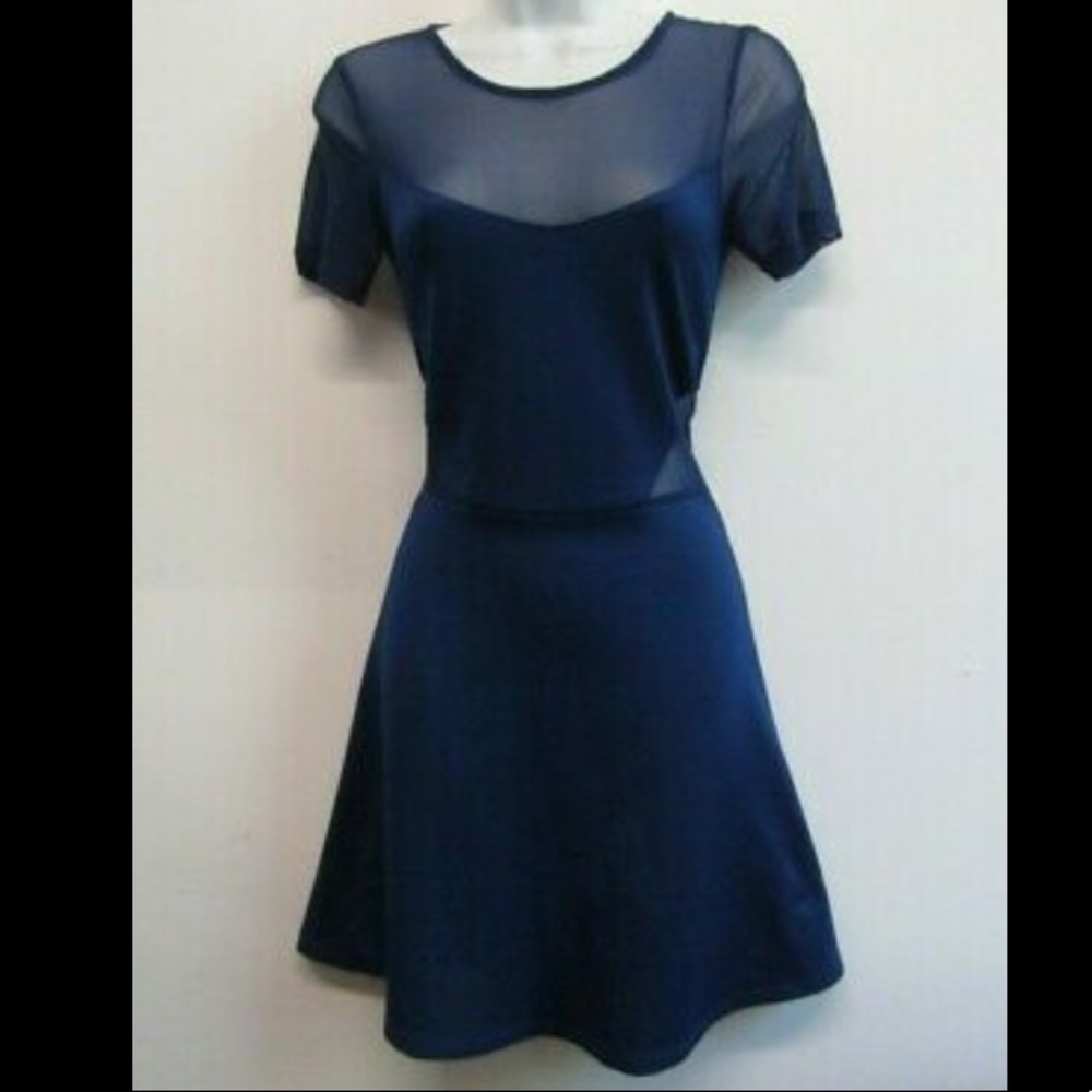 Mesh Skater Dress NEW WITH TAGS